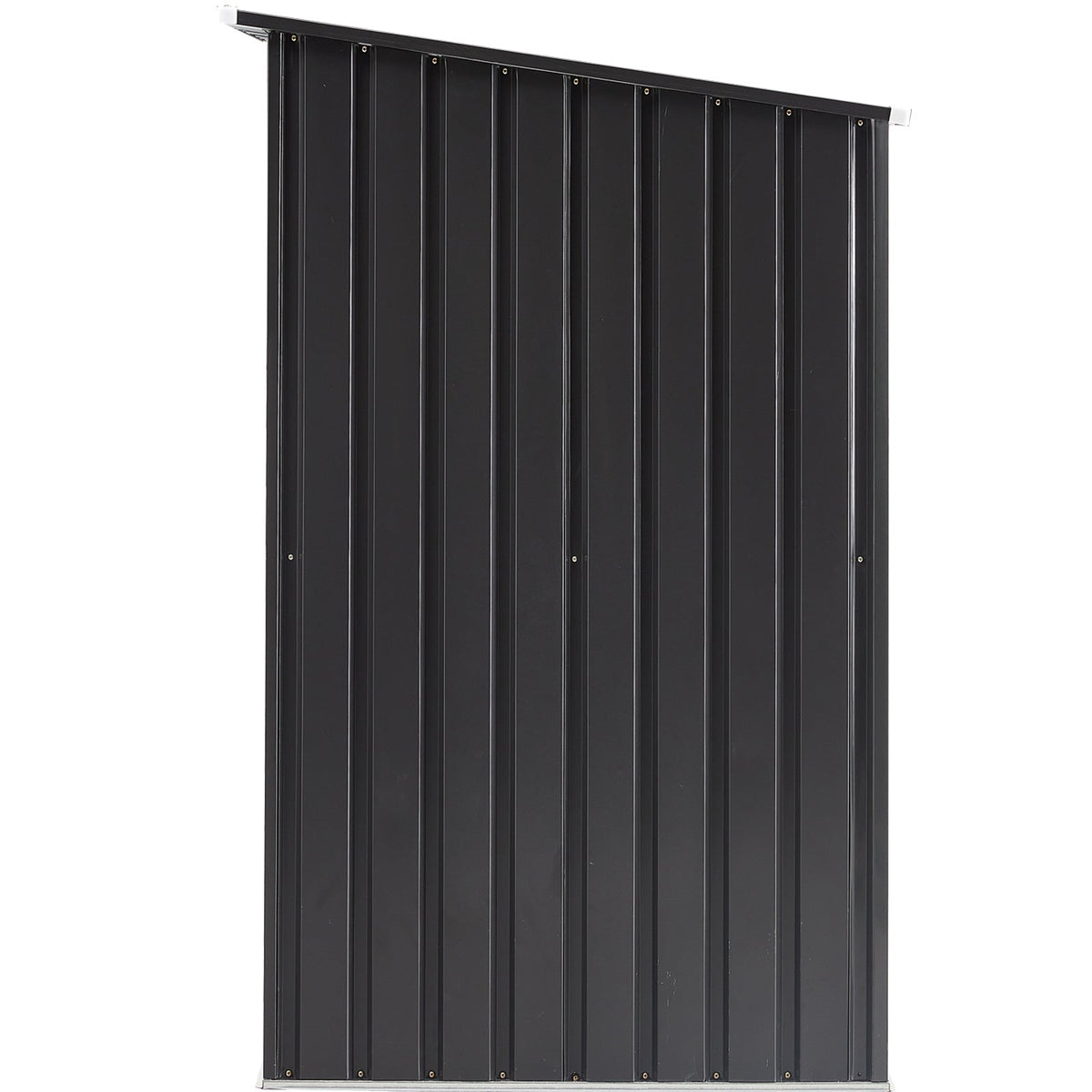 Metal Firewood Storage Shed - Decindoor