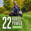 EGO Power+ Electric Riding Lawn Mower, 42