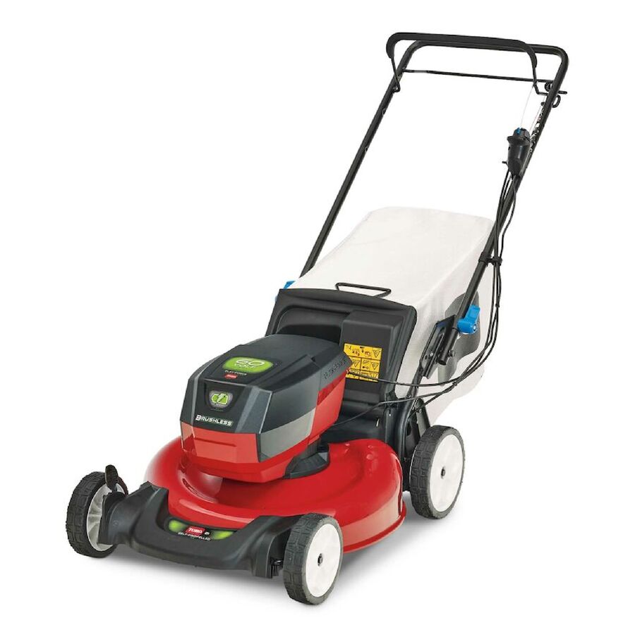 Toro Super Recycler 21-Inch 60V Self-Propelled Lawn Mower with Battery and Charger