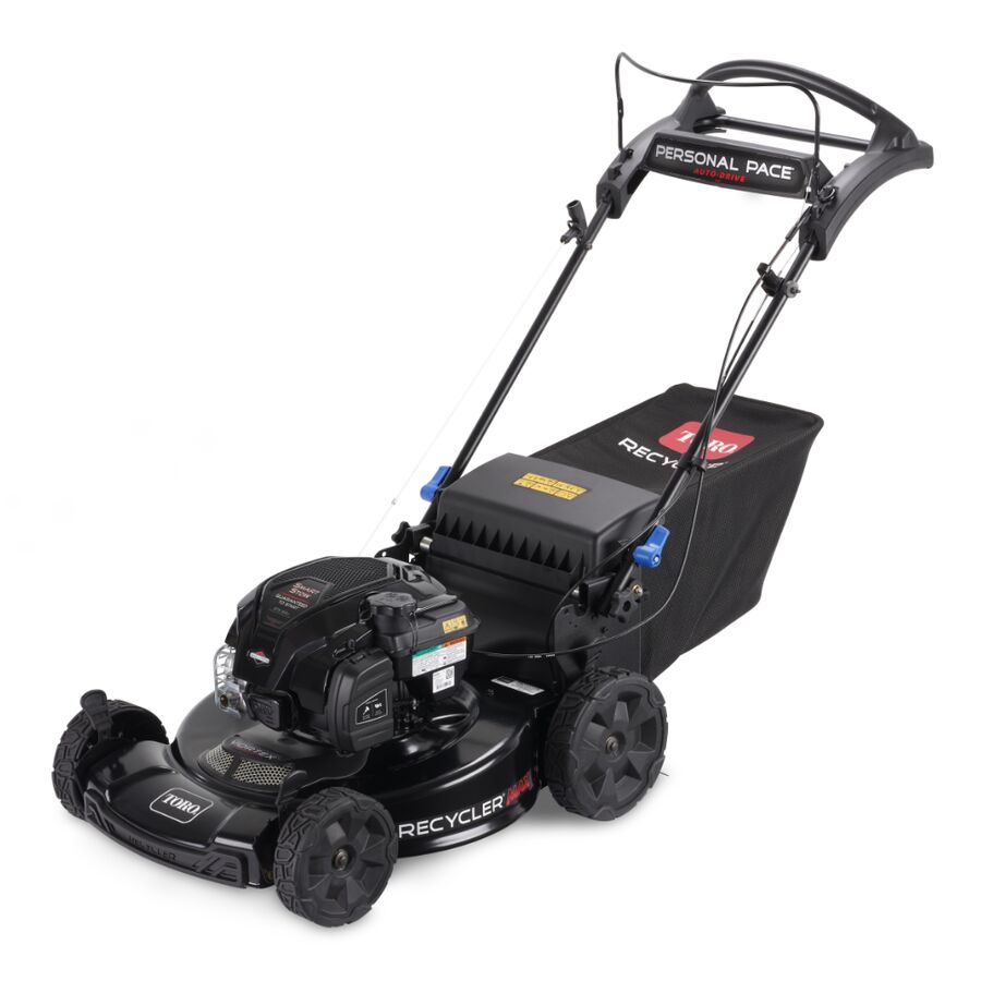 Toro 22-Inch Gas Self-Propelled Lawn Mower 163cc with Personal Pace Auto-Drive