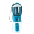Dog water dispenser with built-in food container